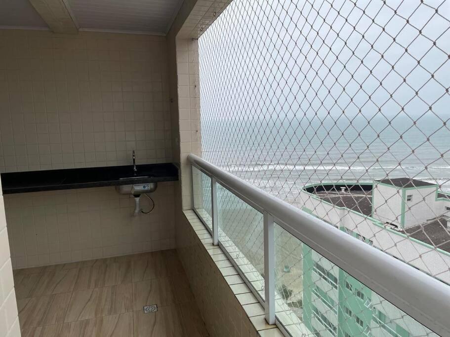 Apto Pe Na Areia Vista Mar Praia Grande  Eksteriør bilde