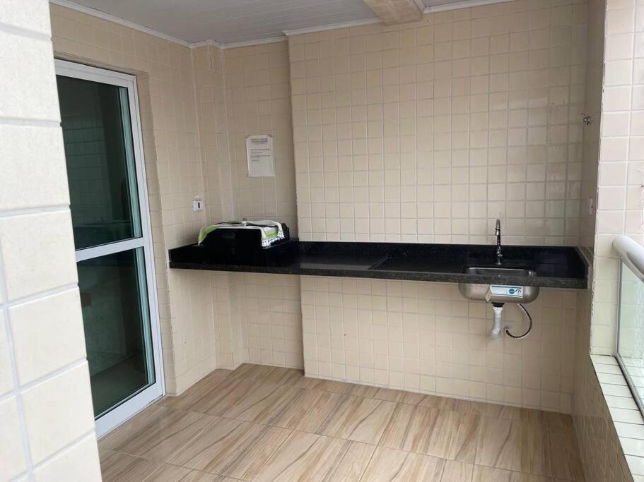 Apto Pe Na Areia Vista Mar Praia Grande  Eksteriør bilde