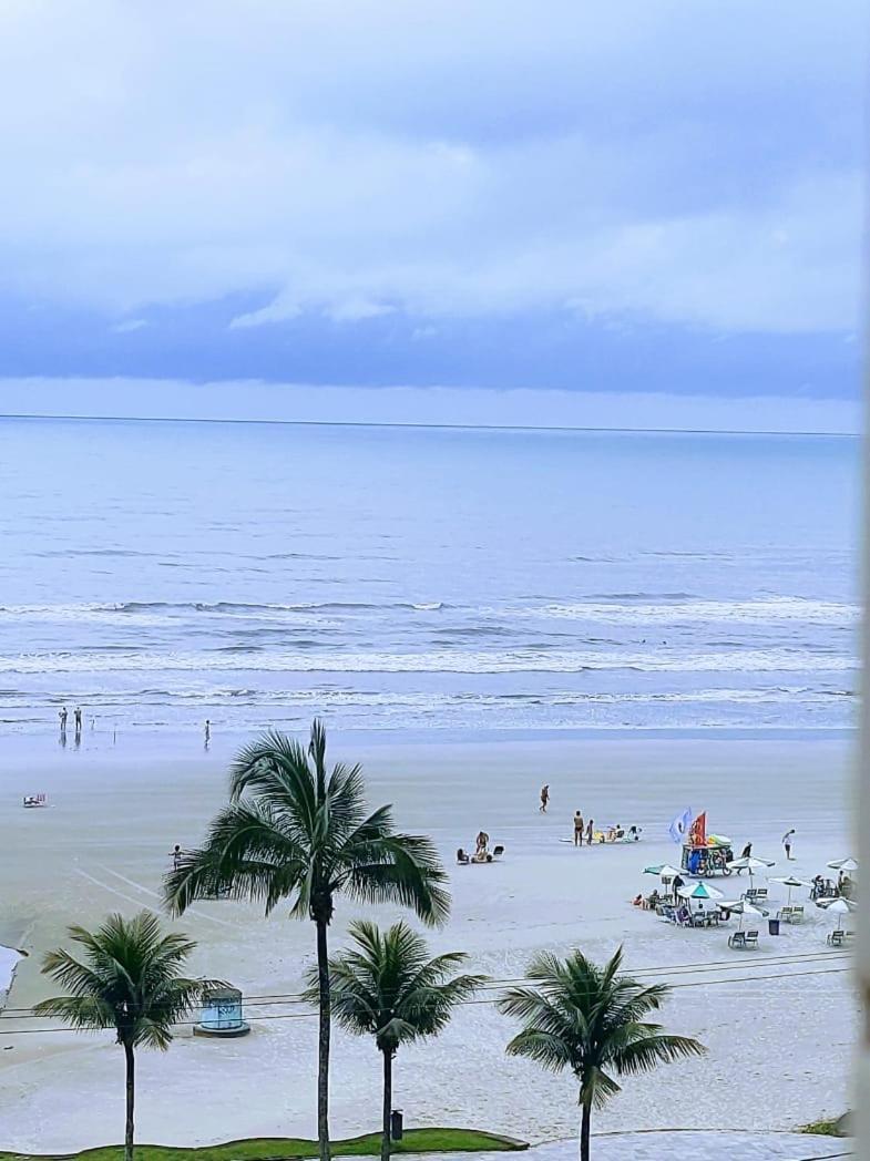 Apto Pe Na Areia Vista Mar Praia Grande  Eksteriør bilde